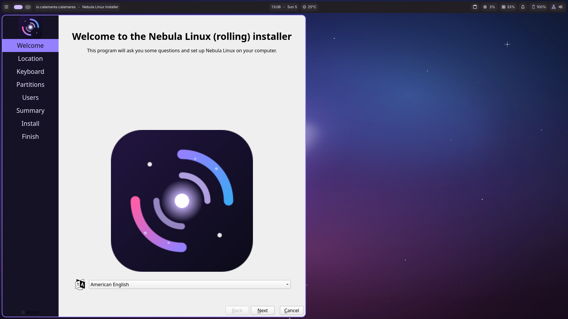 Branded Calamares installer